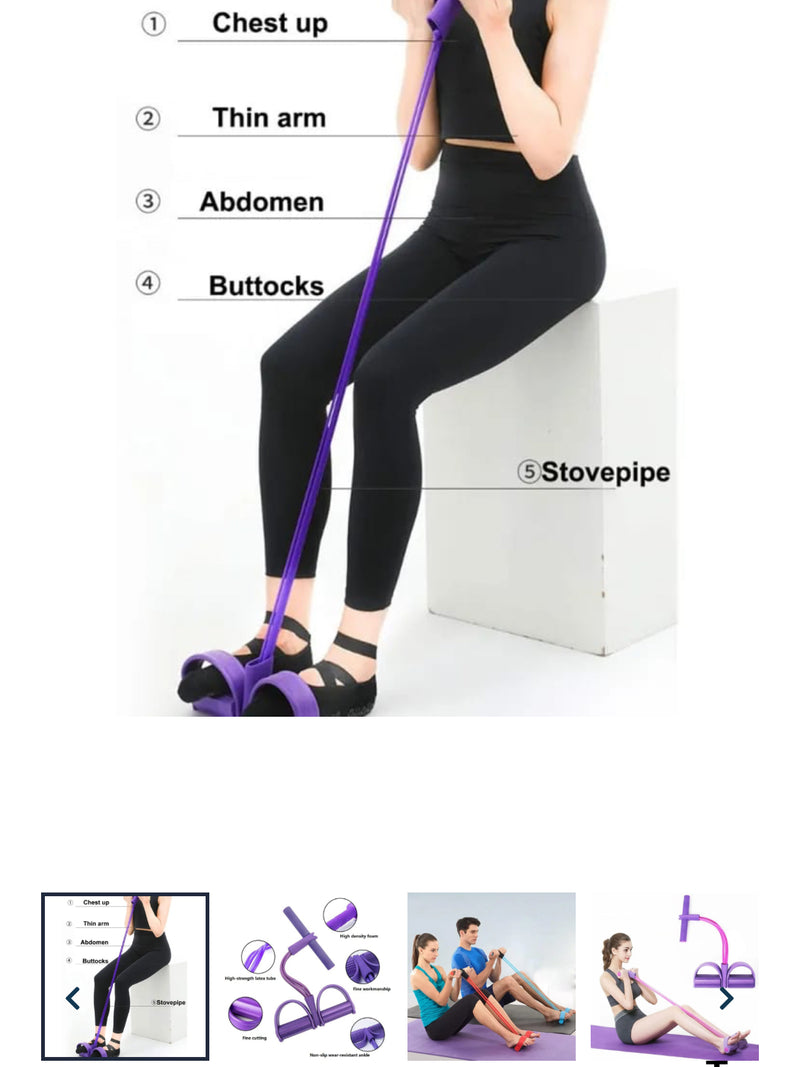 Tummy Trimmer | Foot Pedal Resistance Band FREE DELIVERY📦🚚