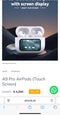 A9 Pro ANC AirPods with Screen | Bluetooth 5.4