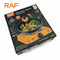 Japanes warranty Orange RAF R.8010B JAPAN IMPORTES Electric Stove Hot Plate and Cooker with 1000W Power, Thermostat, and Uniform Heating