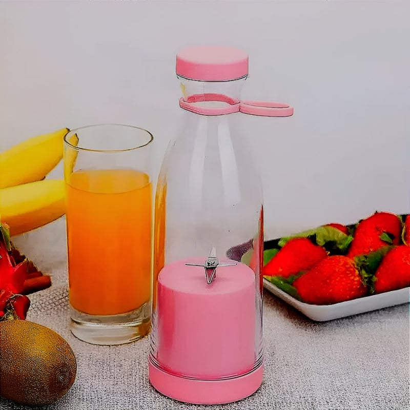 Mini Portable Blender Electric Fruit Juicer Mixers 380 Ml (YOU FAVOURITE Color)