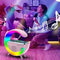 G Shaped Lamp BT 2301 Portable Bluetooth Rechargeable Speaker , Wireless Fast Charging 15W with RGB Colourfull Lamp With High Bass Sound , For Room Decoration