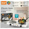 Japanes warranty Orange RAF R.8010B JAPAN IMPORTES Electric Stove Hot Plate and Cooker with 1000W Power, Thermostat, and Uniform Heating