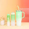 Tumbler 3pcs bottle set with straw